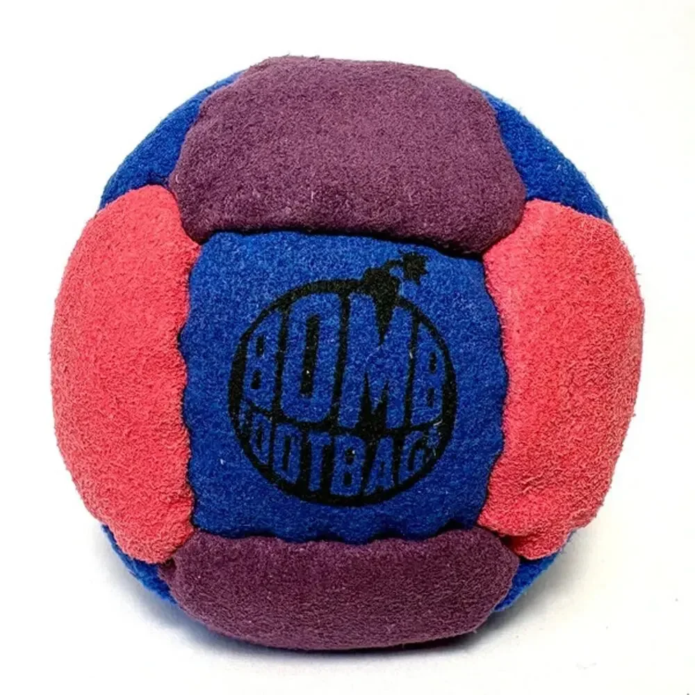 🔥Bomb Footbags The Burst Pro Hacky Sack Footbag Royal/Pink/Purple BNWT🔥